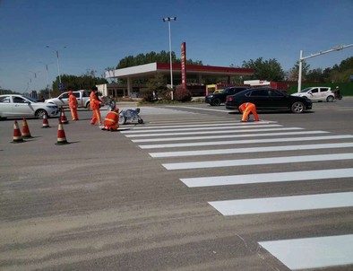 晋中晋中专业道路划线施工